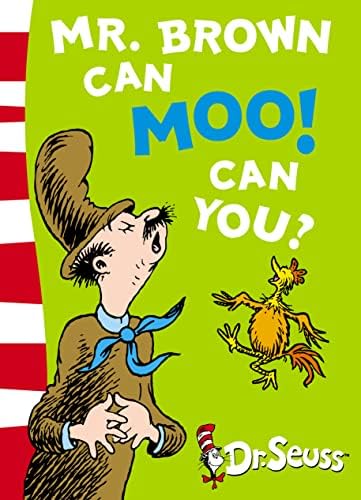 Mr.Brown Can Moo Blue Back Book (Dr Seuss Blue Back Book)
