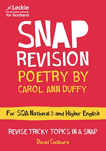 National 5/Higher English Revision: Poetry by Carol Ann Duff