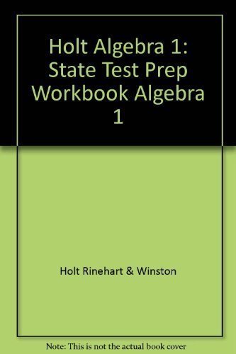 HOLT ALGEBRA 1 MISSOURI STUDEN (Alg 1 2004)