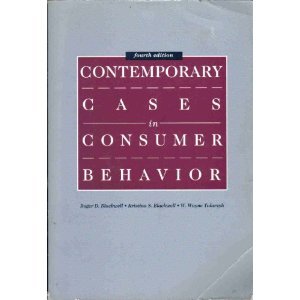 Contemporary Cases in Consumer Behavior