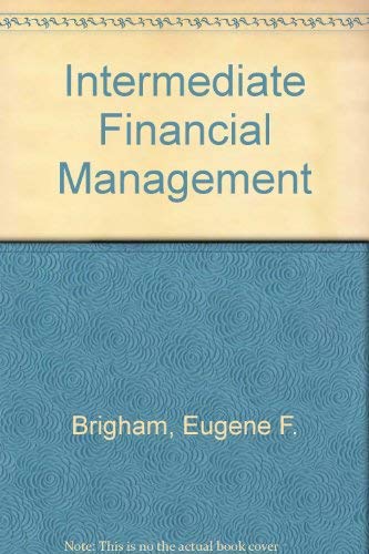 Intermediate Financial Management/Book and Disk