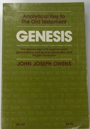 Genesis: Analytical Key to the Old Testament