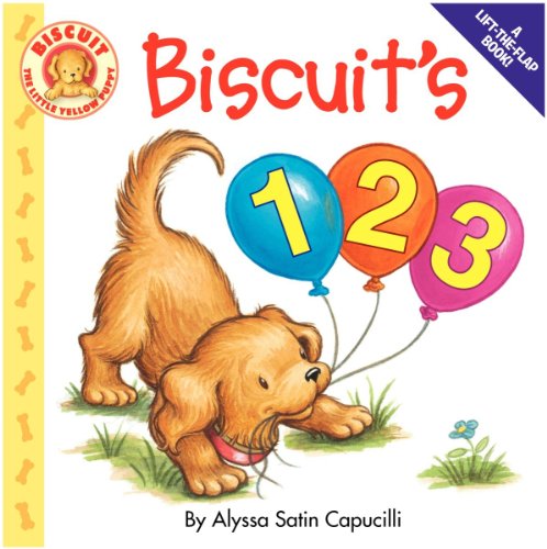 Biscuit's 123: A Lift-the-Flap Counting Board Book for Kids