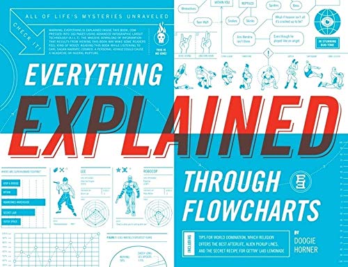 Everything Explained Through Flowcharts: All of Life's Mysteries Unraveled, Including Tips for World Domination, Which Religion Offers the Best Afterlife, Alien Pickup Lines, and the Secret Recipe for Gettin' Laid Lemonade