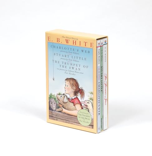 E. B. White Box Set: 3 Classic Favorites: Charlotte's Web, Stuart Little, The Trumpet of the Swan