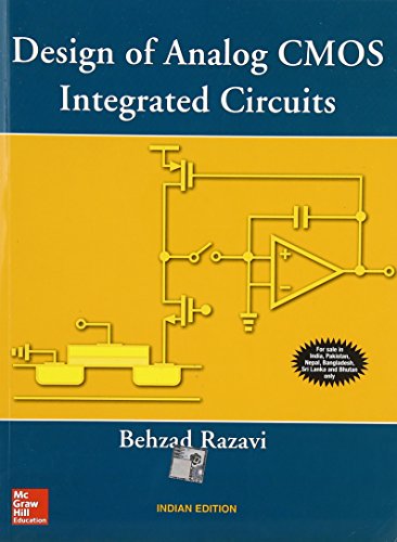 Design Of Analog CMOS Integrated Circuits (International Edition)
