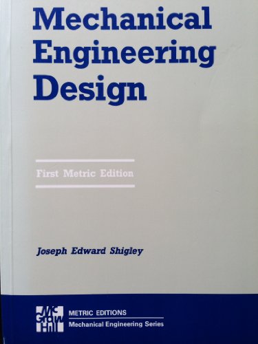 Mechanical Engineering Design: Metric Edition
