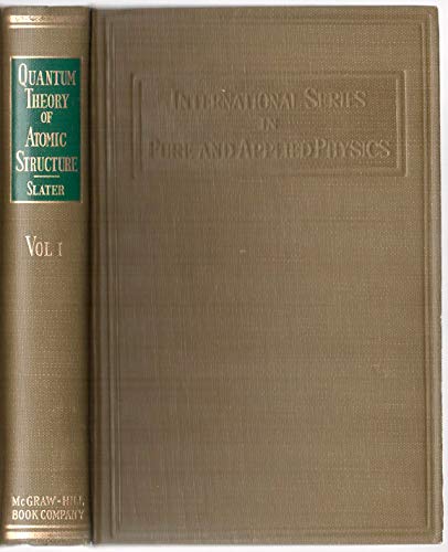 Quantum Theory of Atomic Structure