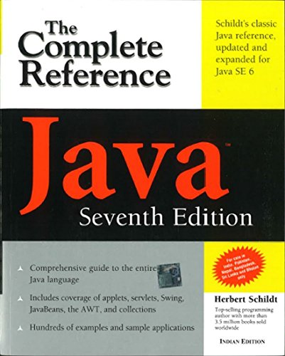 Java The Complete Reference, Seventh Edition (Osborne Complete Reference Series)