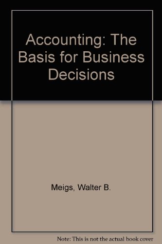 Accounting: The Basis for Business Decisions