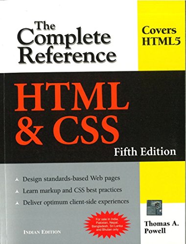 HTML & CSS: The Complete Reference
