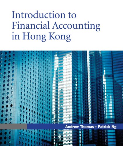 Introduction to Financial Accounting in Hong Kong