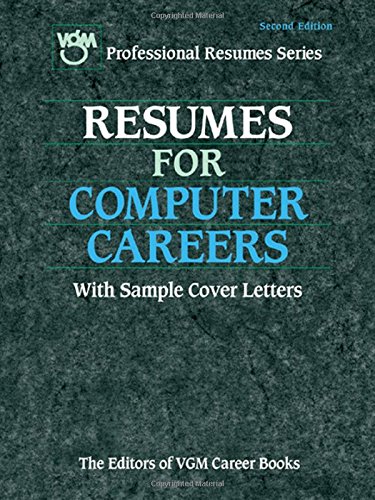 Resumes for Computer Careers, Second Edition