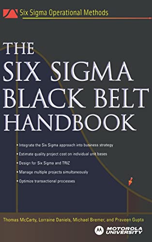 The Six Sigma Black Belt Handbook