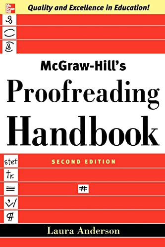 McGraw-Hill's Proofreading Handbook