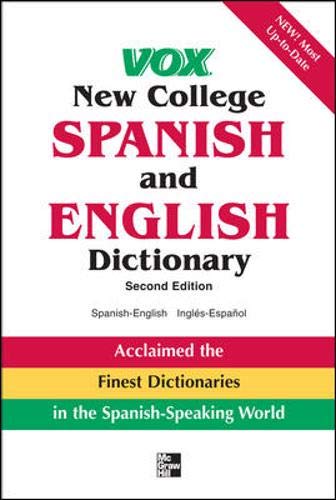 Vox New College Spanish and English Dictionary: English-spanish Espanol-ingles (Spanish and English Edition)