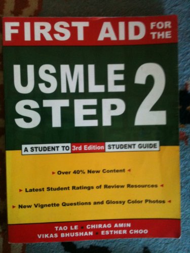 First Aid for the USMLE Step 2 CS, Third Edition