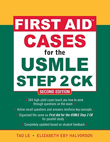 First Aid Cases for the USMLE Step 2 CK, Second Edition (A & L REVIEW)