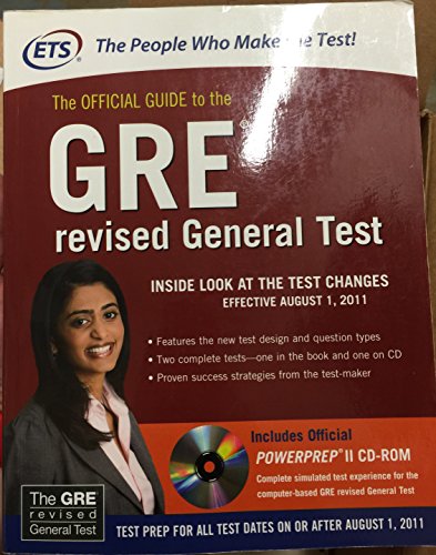 The Official Guide to the GRE revised General Test