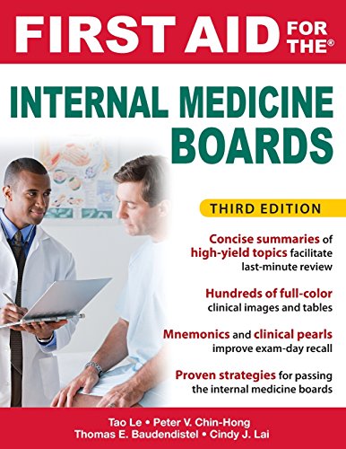 First Aid for the Internal Medicine Boards, 3rd Edition