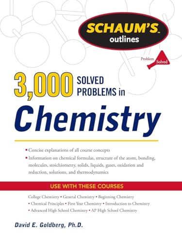3,000 Solved Problems In Chemistry (Schaum's Outlines)