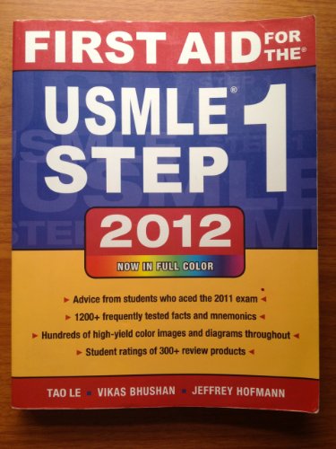 First Aid for the USMLE Step 1 2012