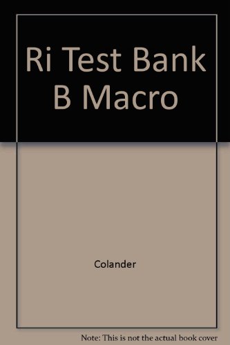 Ri Test Bank B Macro
