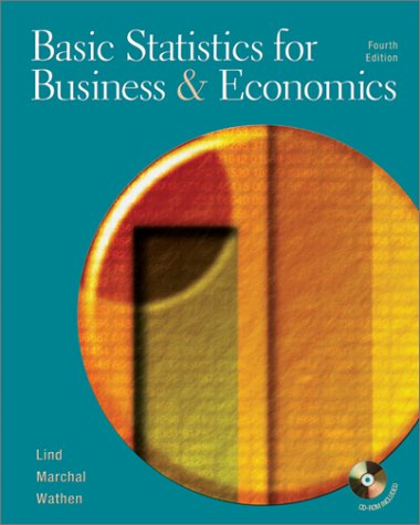 Basic Statistics for Business and Economics (Mcgraw-Hill/Irwin Series Operations and Decision Sciences)