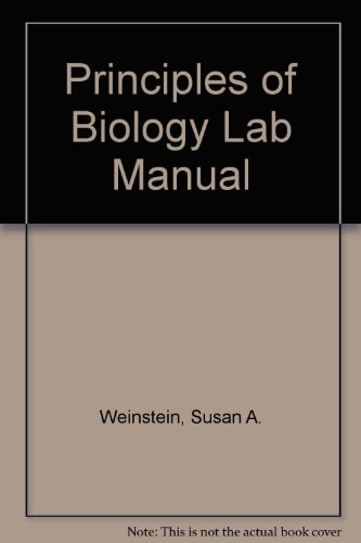 Principles of Biology Lab Manual