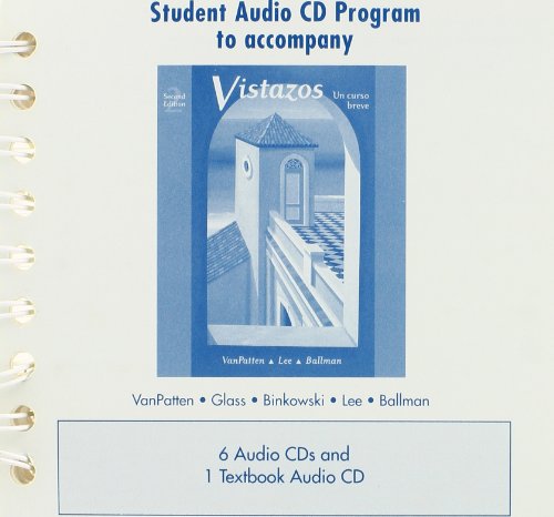 Student Audio CD Program t/a Vistazos