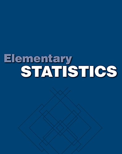 Student Solutions Manual Elementary Statistics: A Step By Step Approach