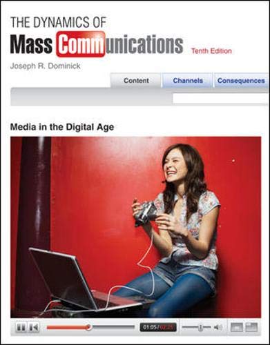 The Dynamics of Mass Communication: Media in the Digital Age with Media World 2.0 DVD-ROM