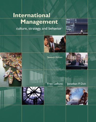 International Management: Culture, Strategy, and Behavior
