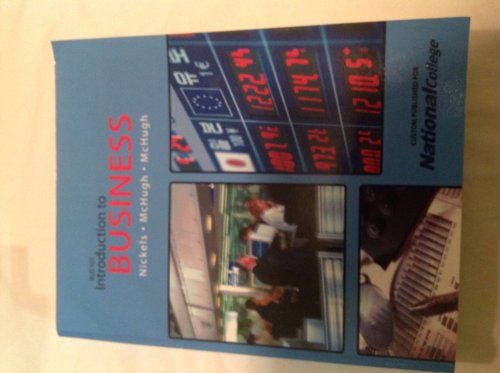 Introduction to Business- BUS 101- Custom for National College