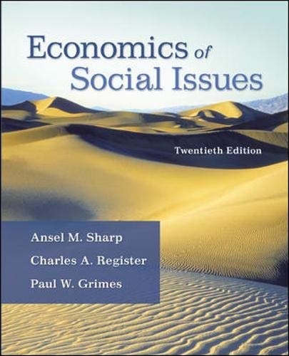 Economics of Social Issues (The Mcgraw-hill Economics Series)