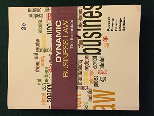 Dynamic Business Law: The Essentials