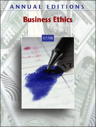 Annual Editions: Business Ethics 07/08