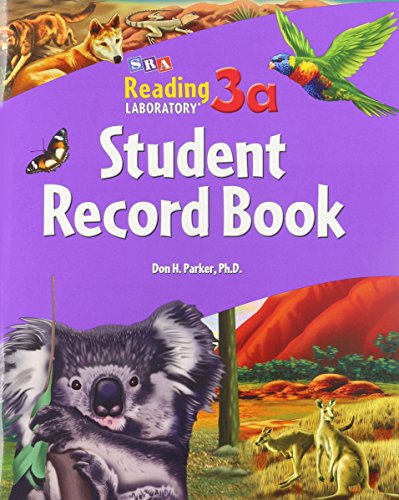 Reading Lab 3a, Student Record Books (Pkg. of 5), Levels 3.5 - 11.0