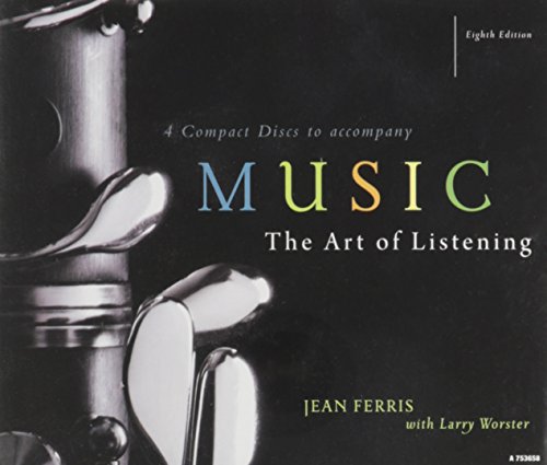 4-CD Set for use with Music: The Art of Listening