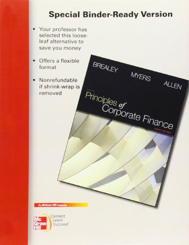 Loose-leaf Principles of Corporate Finance