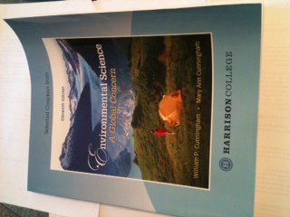 Environmental Science: A Global Concern. Harrison College