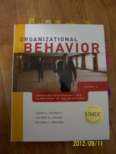 Title: Organizational Behavior