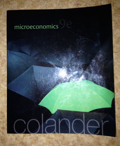 Microeconomics (The Mcgraw-hill Series in Economics)