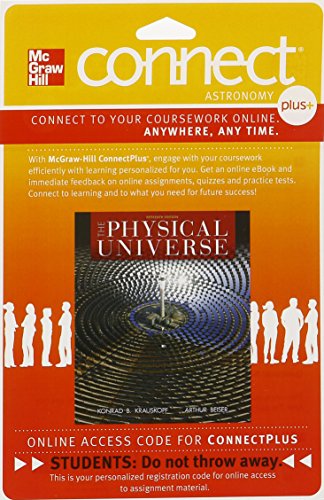 Connect 1-Semester Access Card for The Physical Universe