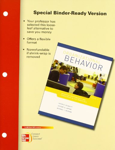 Organizational Behavior + Connect Plus