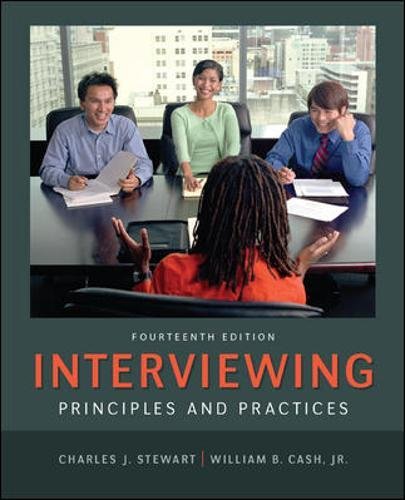 Interviewing: Principles and Practices