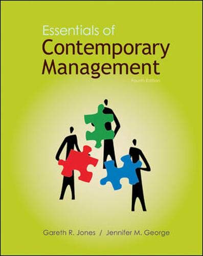 Essentials of Contemporary Management