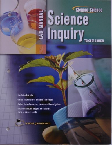 Biology: The Dynamics of Life, Science Inquiry Laboratory Manual, Teacher's Edition