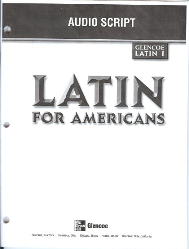 Latin for Americans Level 1: Audio Script