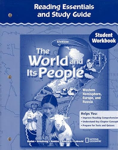 The World And Its People, Western Hemisphere, Europe And Russia, Reading Essentials And Study Guide (World & Its People Western)